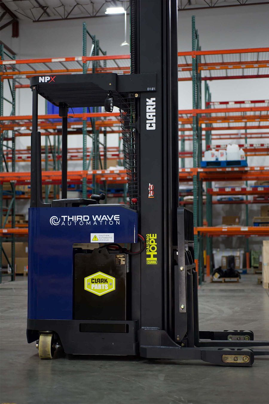 Third Wave Automation and Clark Material Handling launch Autonomous Forklift