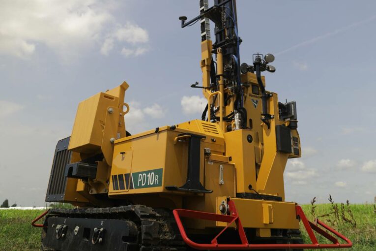 Vermeer PD10R Pile Driver options now include Automatic Positioning Technology