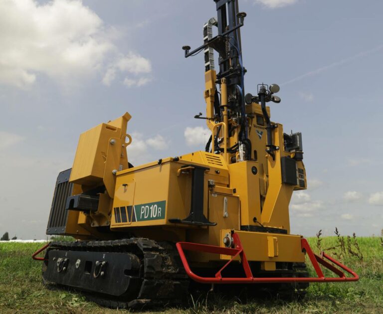 Vermeer PD10R Pile Driver options now include Automatic Positioning Technology