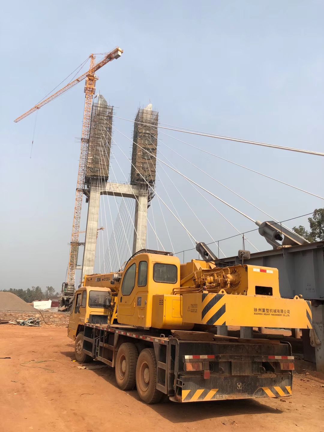 XCMG equipment operates non-stop on Africa's largest Hydropower Plant Construction