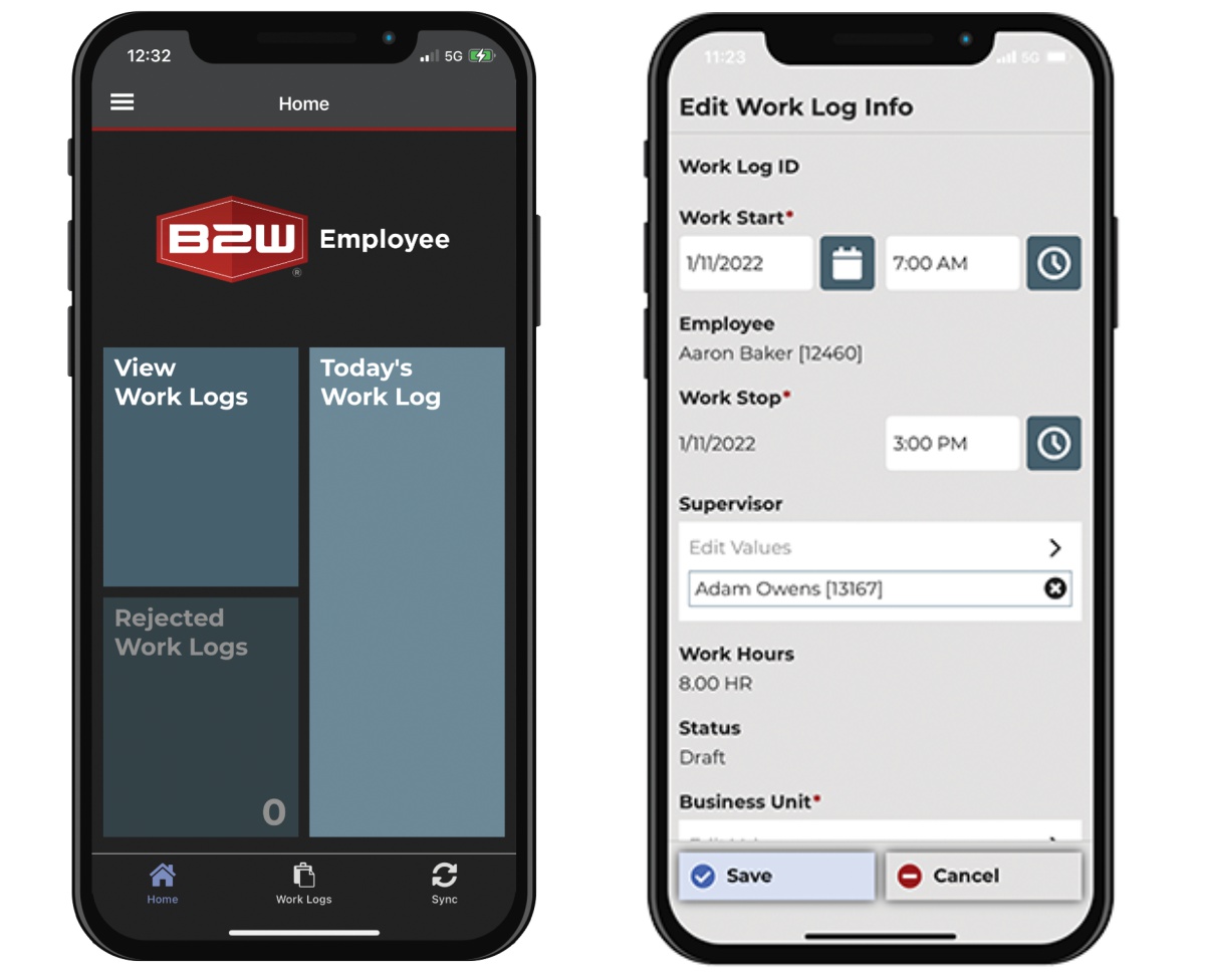 B2W Software launches Time Tracking App for employees