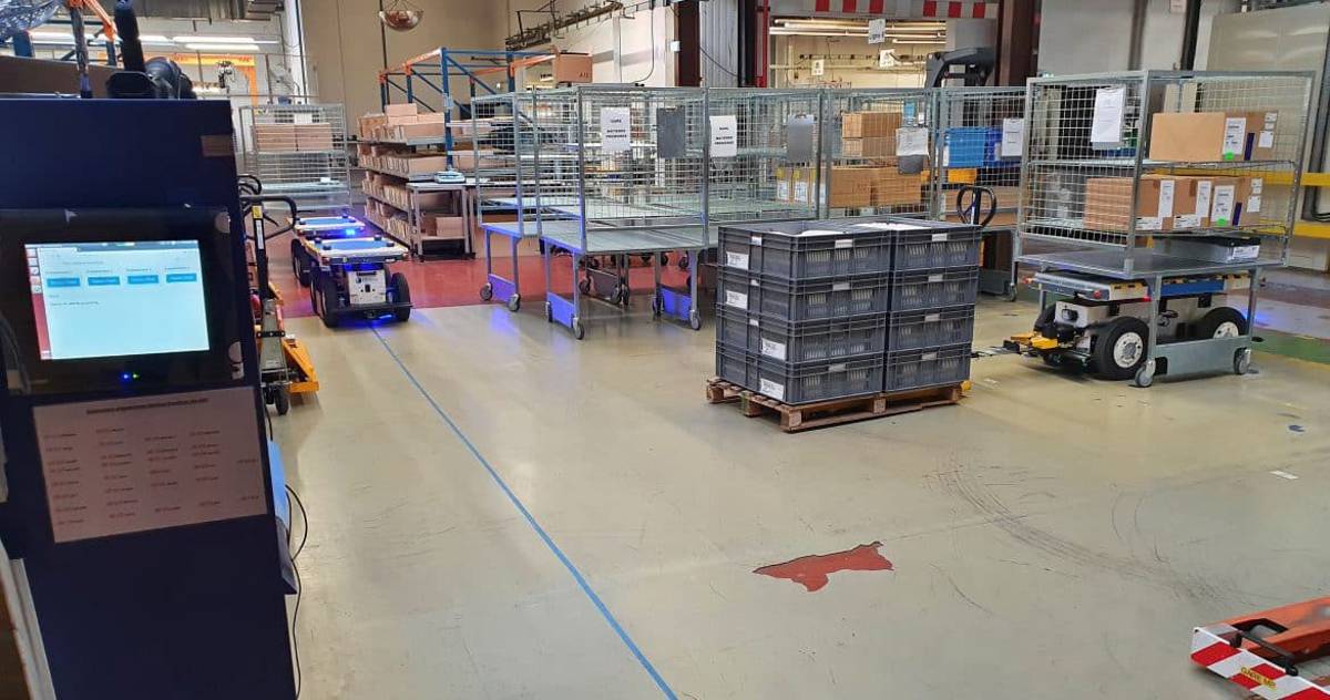 Effidence deploys fleet of EffiBOT robots to support automotive supplier Daimay