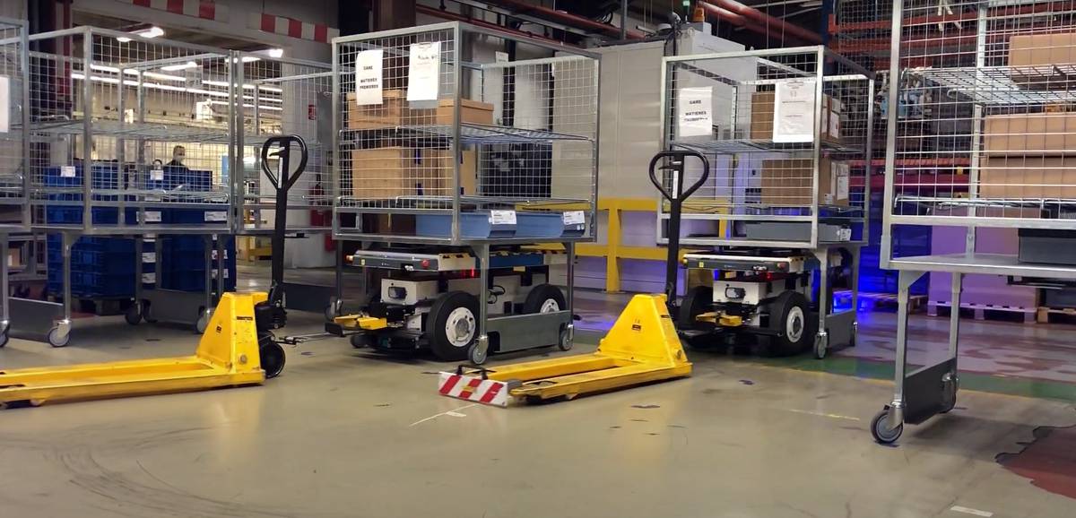 Effidence deploys fleet of EffiBOT robots to support automotive supplier Daimay
