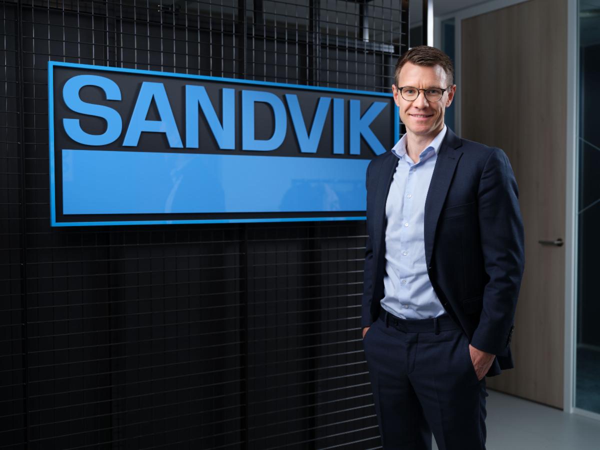 Erik Lundén, President, Parts & Services at Sandvik Mining & Rock Solutions.