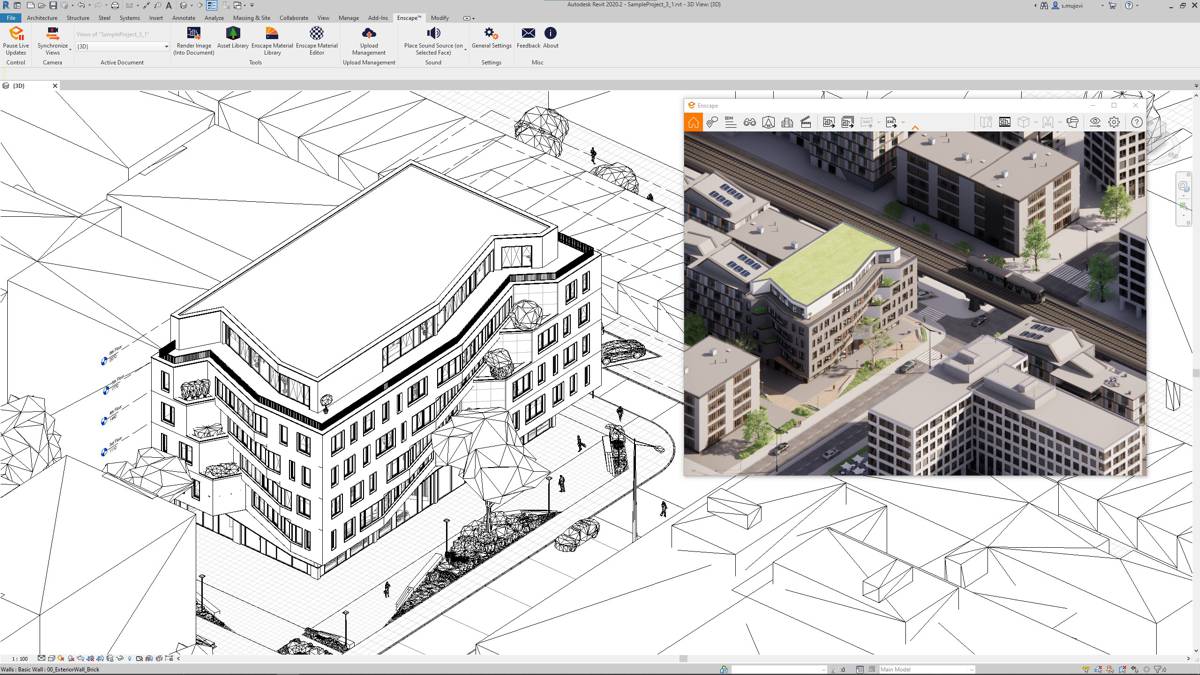 Enscape 3.3: New Real-Time Visualization Capabilities for Architects and Designers