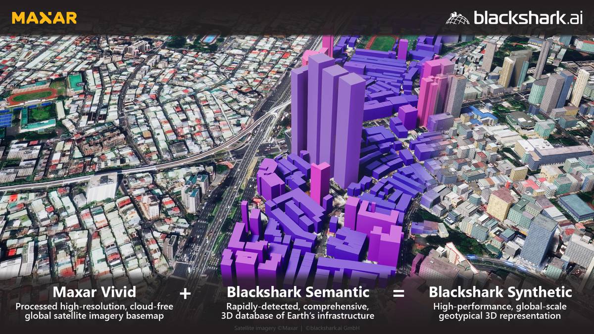 Maxar partners with Blackshark.ai to extend 3D Geospatial capabilities