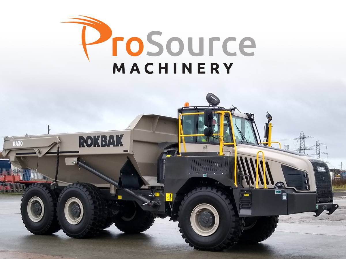 Rokbak appoints ProSource Machinery a dealer in North America