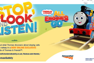 Thomas and Friends make special trip to London to teach kids about Rail Safety