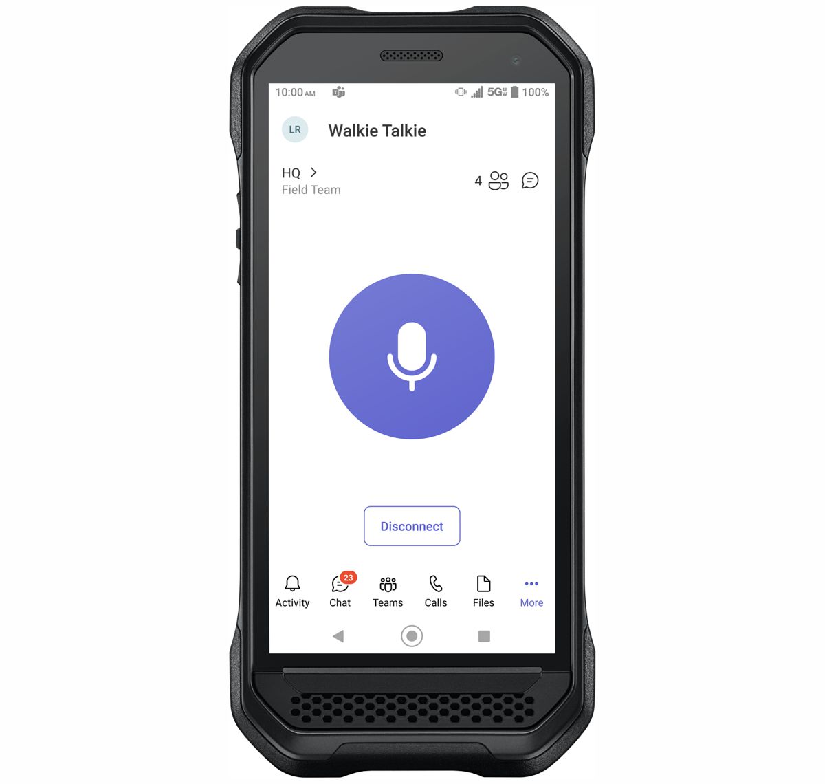 Kyocera ultra-rugged 5G Smartphones feature Microsoft Teams Walkie Talkie App