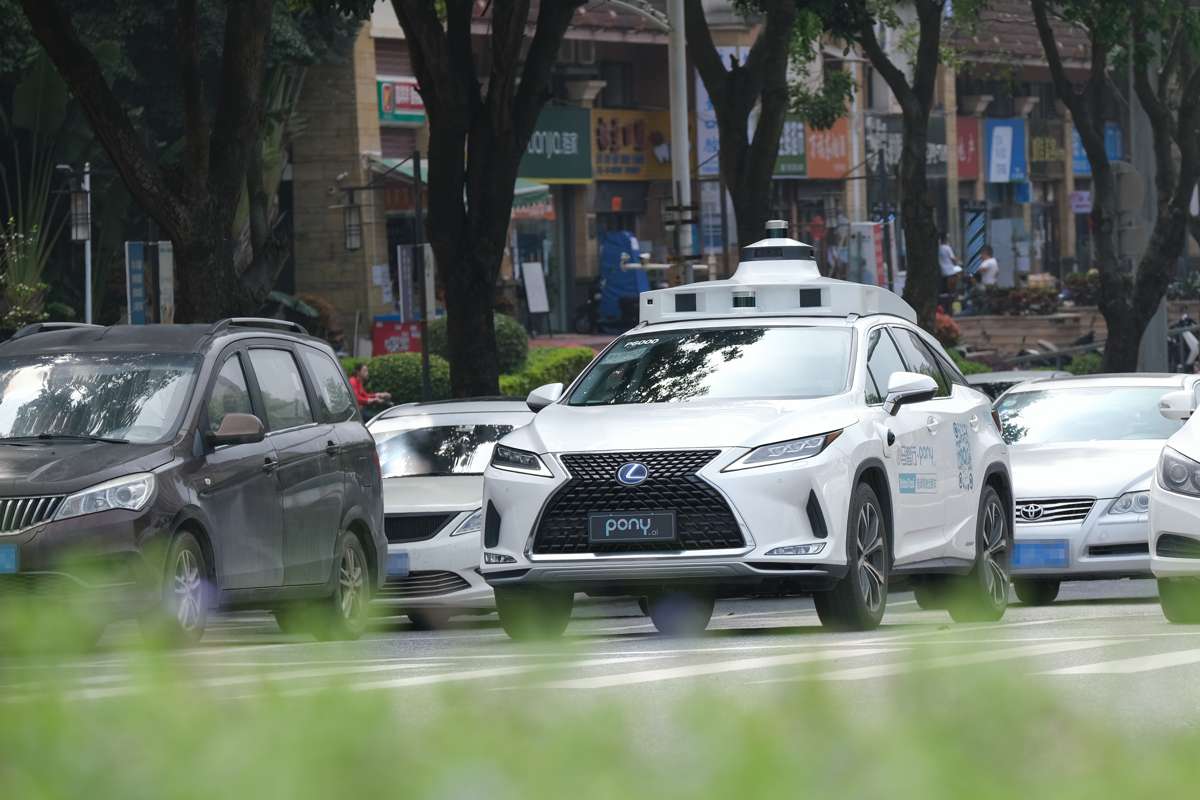 Pony.ai receive a License in China to operate Autonomous Taxis