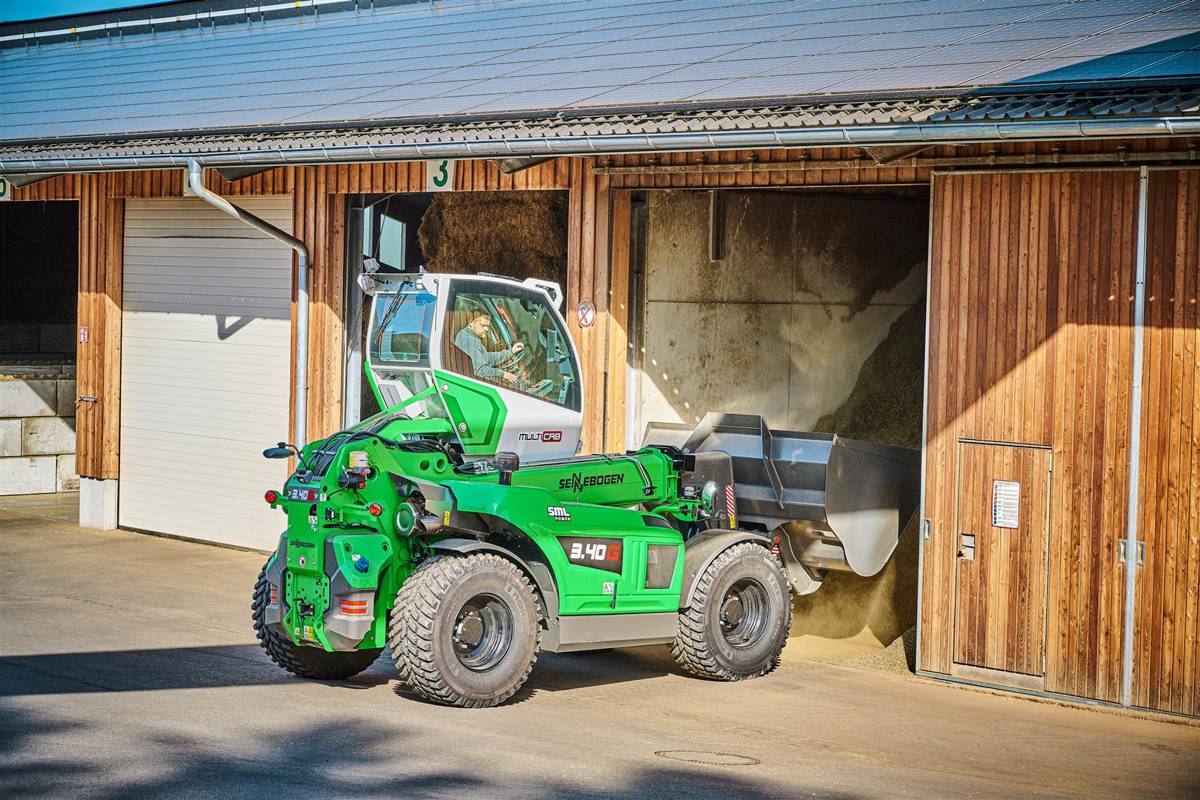 SENNEBOGEN unveils the next generation Telehandler 3.40 G-Series