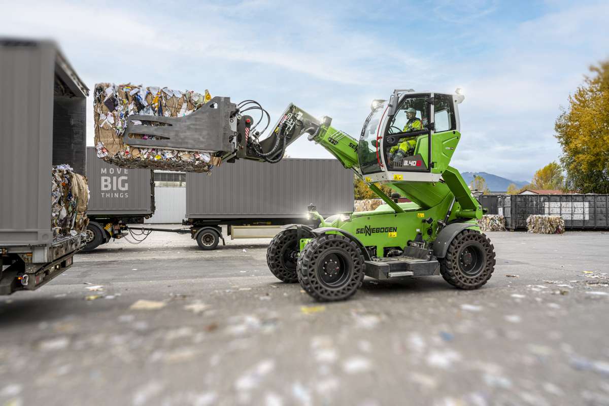 SENNEBOGEN unveils the next generation Telehandler 3.40 G-Series