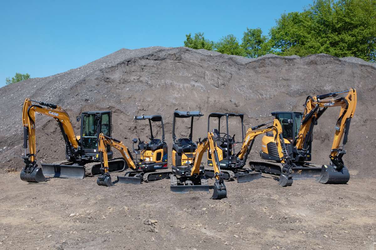 CASE announces new D-Series Mini-Excavator 20-model range