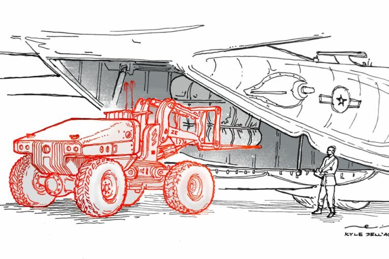 RISE Robotics wins US Air Force design contract for Ultra-Light Loading Machine