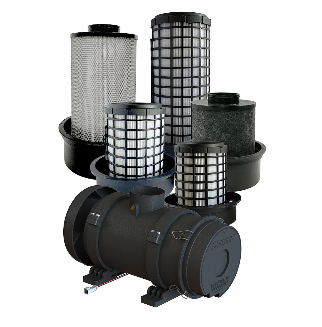 Sy-Klone expands filtration products with RadialSHIELD and Vortex filters