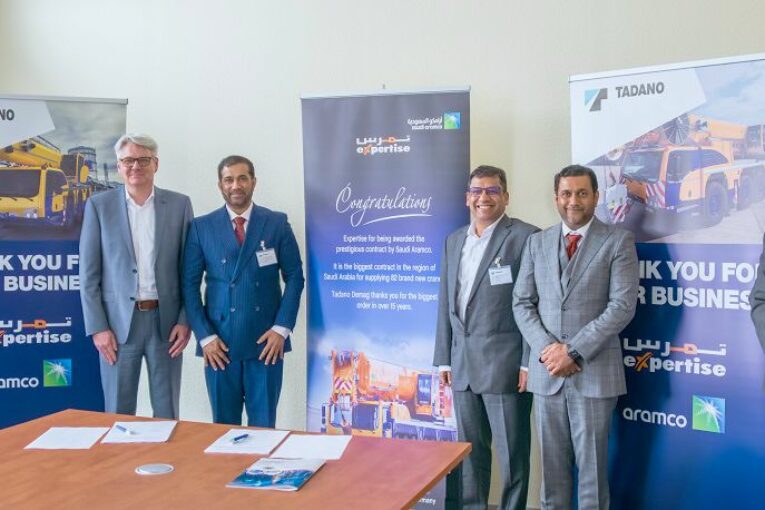 Expertise Contracting orders 79 TADANO cranes for Saudi Arabia