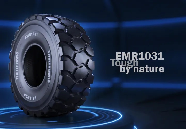 Trelleborg announces EMR1031 Tough Earthmover Tire 