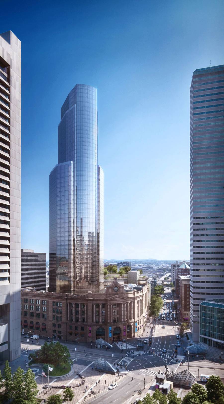 TREVIICOS constructs Load Bearing Elements for Tower project in Boston