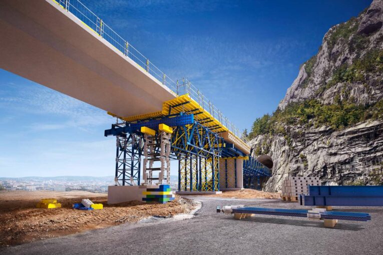 Doka UniKit Formwork brings plug and play to Smart Infrastructure