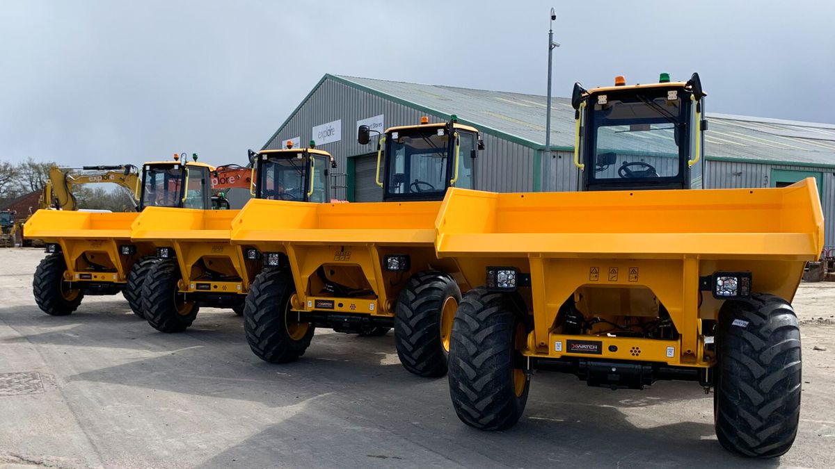 Xwatch Pitch, Roll and Trackunit Telematics the top choice for Cabbed Dumpers