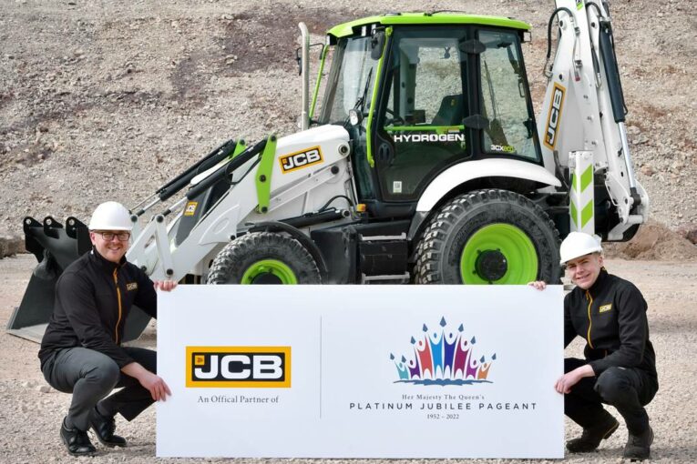 JCB taking centre stage at special pageant for the Queen's Jubilee