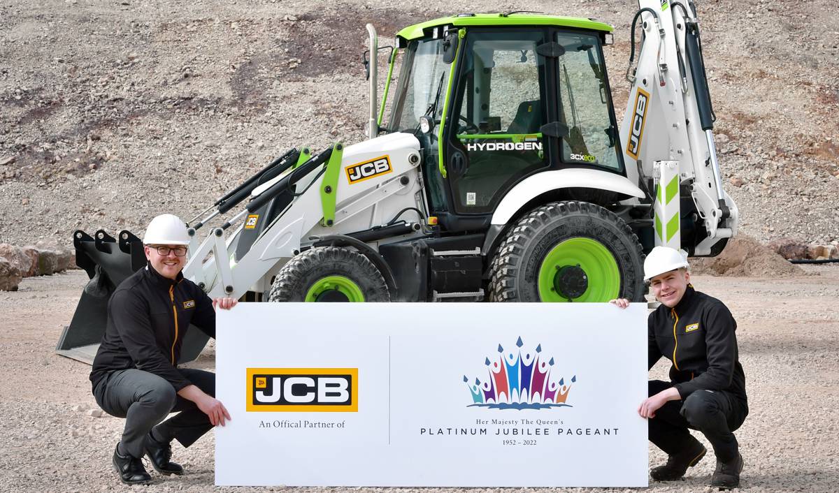 JCB taking centre stage at special pageant for the Queen's Jubilee