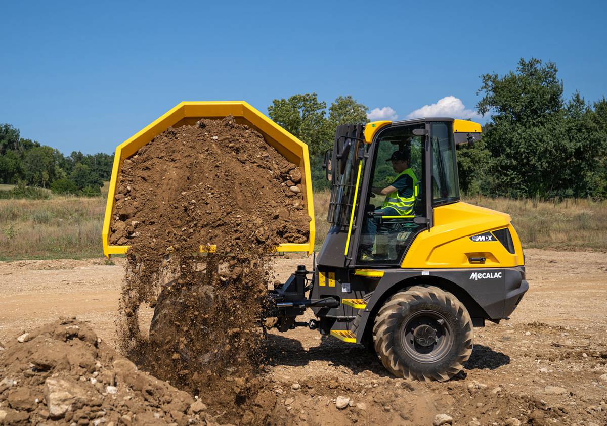 MyMecalac brings Connected Services Telematics to their Site Dumpers