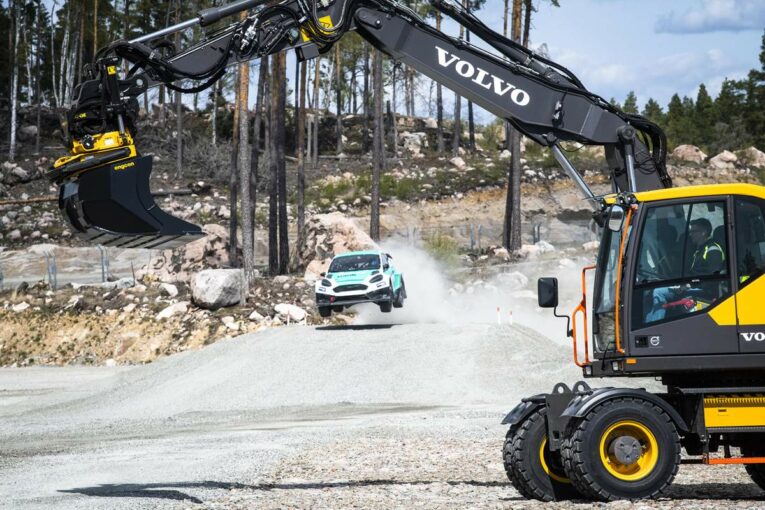 VolvoCE and FIA World RX developing next generation Rallycross Tracks