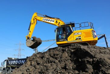 HVO fuelled JCB X-Series Equipment helps Luddon go Green