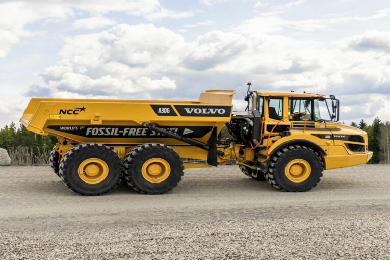 VolvoCE delivers World's first Construction Machine built using Fossil-Free Steel