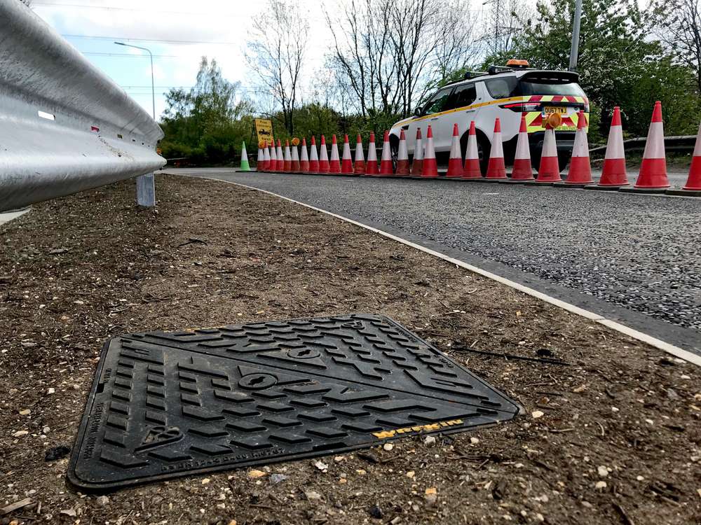 Wrekin and Ringway trial sustainable solutions for failing manhole covers