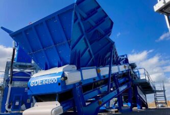 CDE commissioning their largest UK Construction and Demolition Recycling Plant