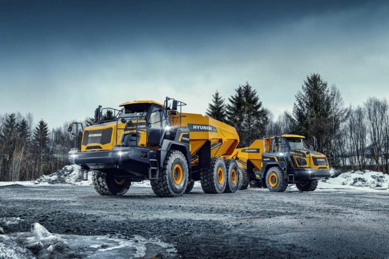 Hyundai reveals two new Articulated Haulers at Hillhead