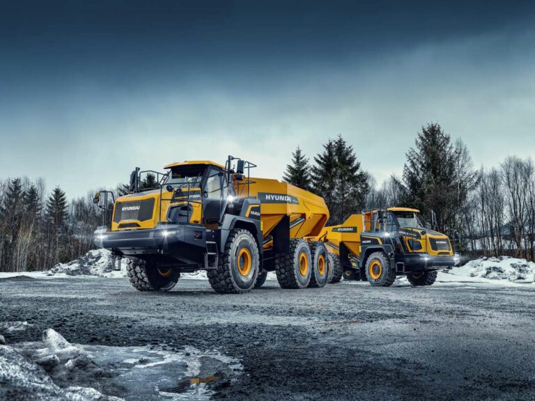 Hyundai reveals two new Articulated Haulers at Hillhead