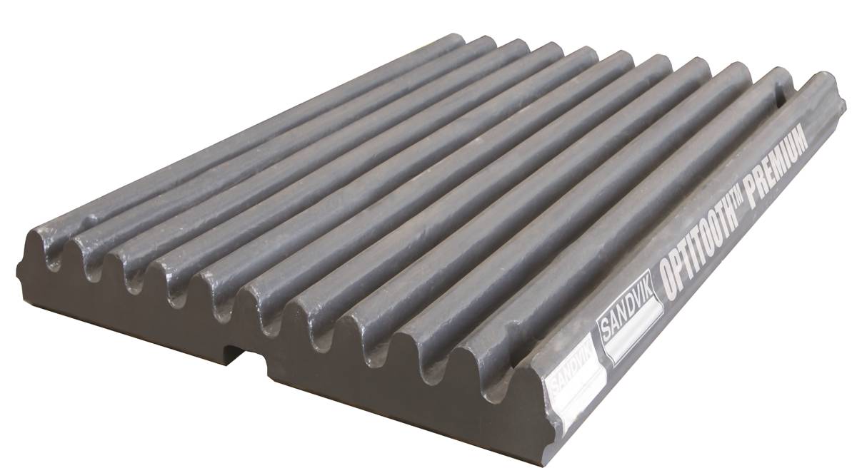 Sandvik Optitooth Premium Jaw Plates deliver Sustainability