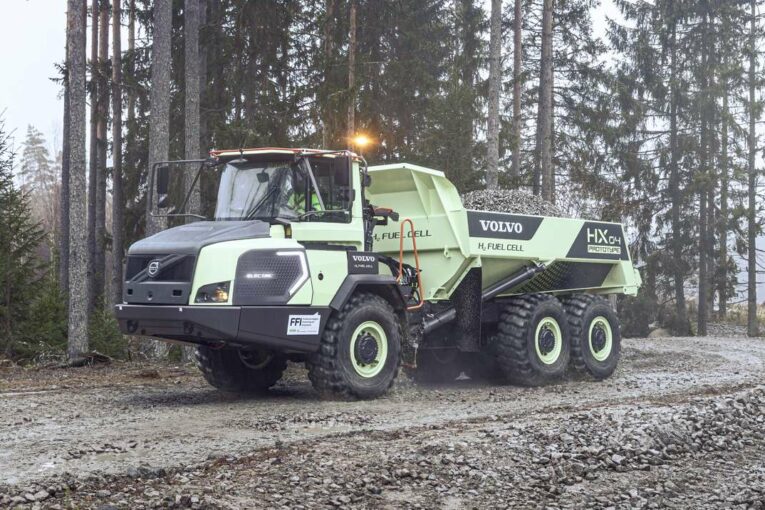 VolvoCE starts testing Hydrogen Articulated Hauler prototype