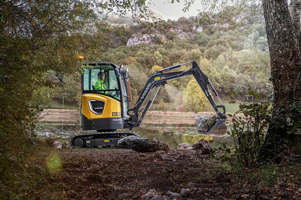 VolvoCE installs Charging Stations in Eskilstuna to minimise emissions