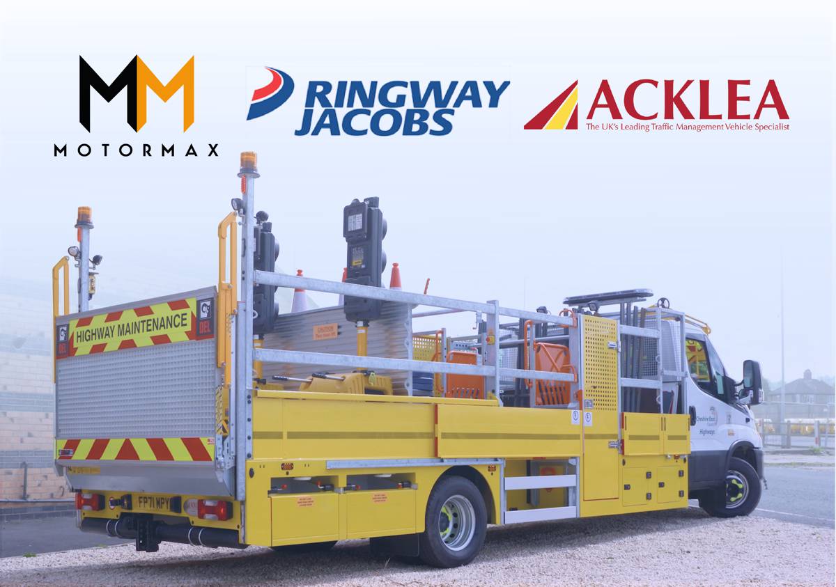Ringway Jacobs adopts Motormax Safety Solution for their Traffic Management Fleet