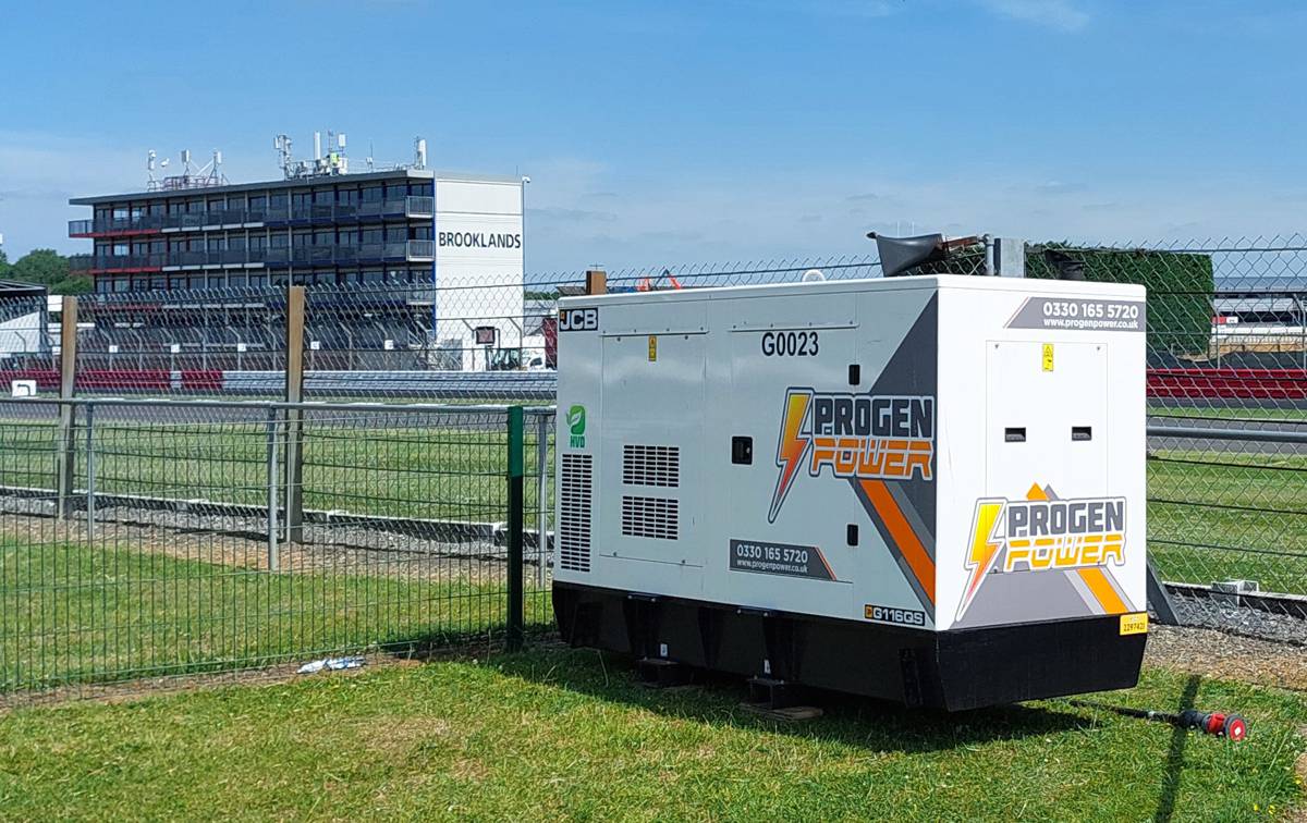 JCB Generators to power the Silverstone F1 British Grand Prix