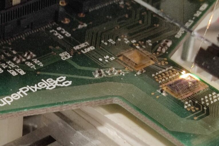 Optical wireless technology driving self-driving vehicles and portable devices in a chip
