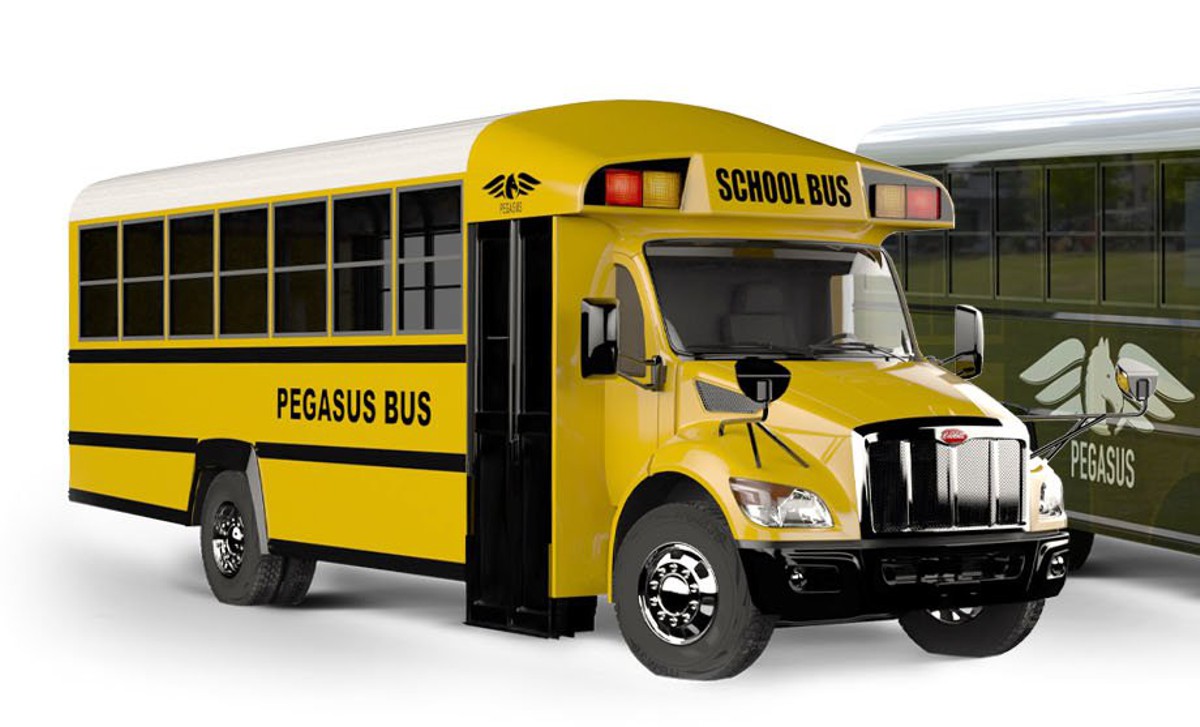 New Pegasus Bus Atlas Models built on Peterbilt Chassis