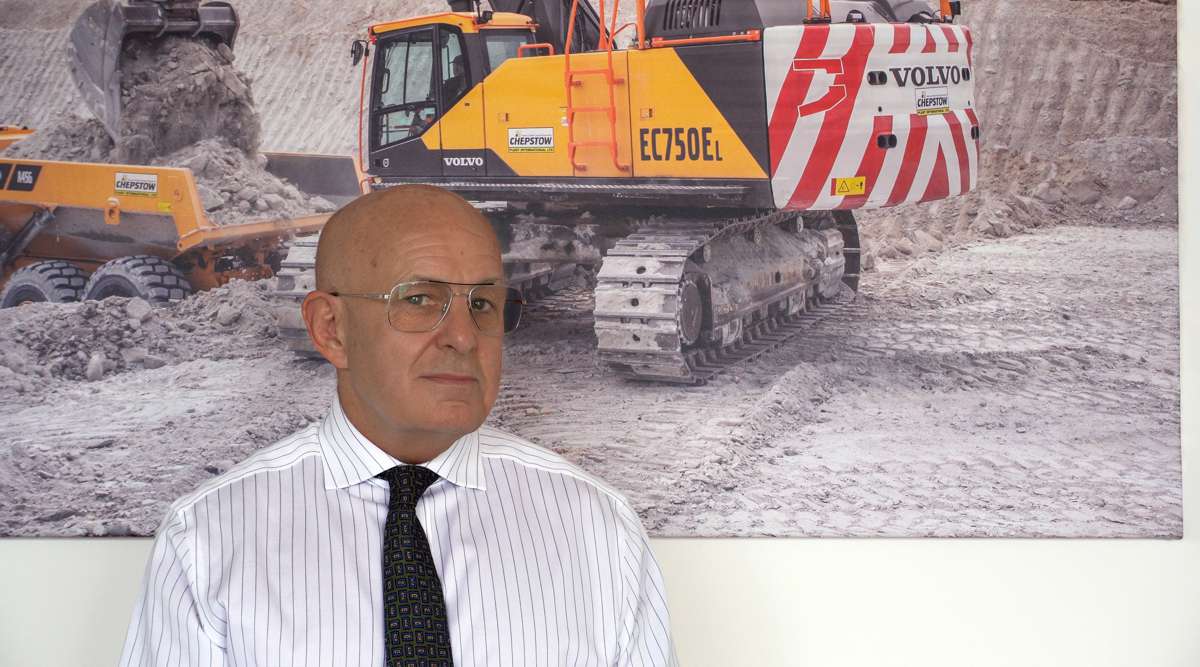 John Corcoran, Managing Director of Chepstow Plant International.