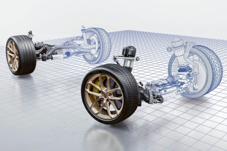 Porsche takes the digital path to the perfect mix of new chassis functions