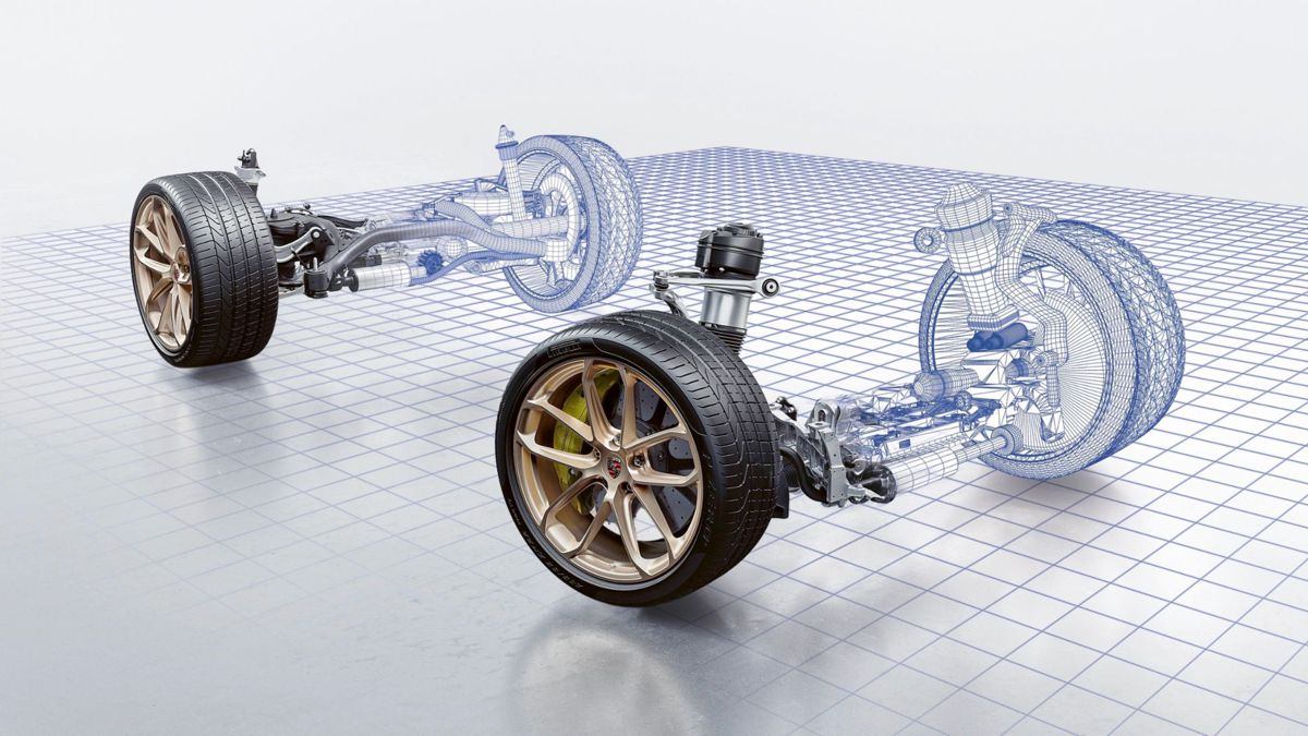 Porsche takes the digital path to the perfect mix of new chassis functions
