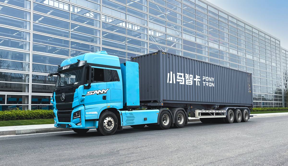 Pony.ai and SANY joint venture to develop the next generation of Autonomous Trucks