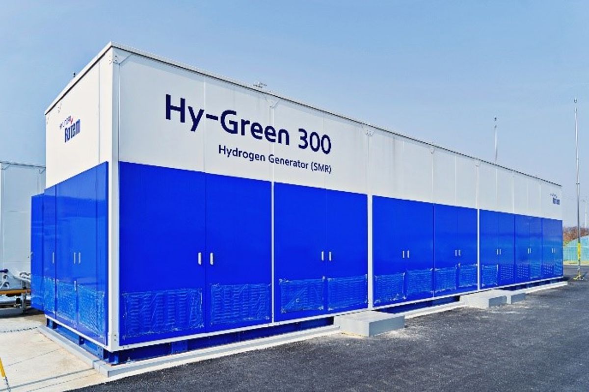 Daigas onsite Hydrogen Generation Technology goes global with Hyundai Rotem