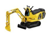 Komatsu opens a hands-on store for the PC01E-1 electric micro-excavator in Japan