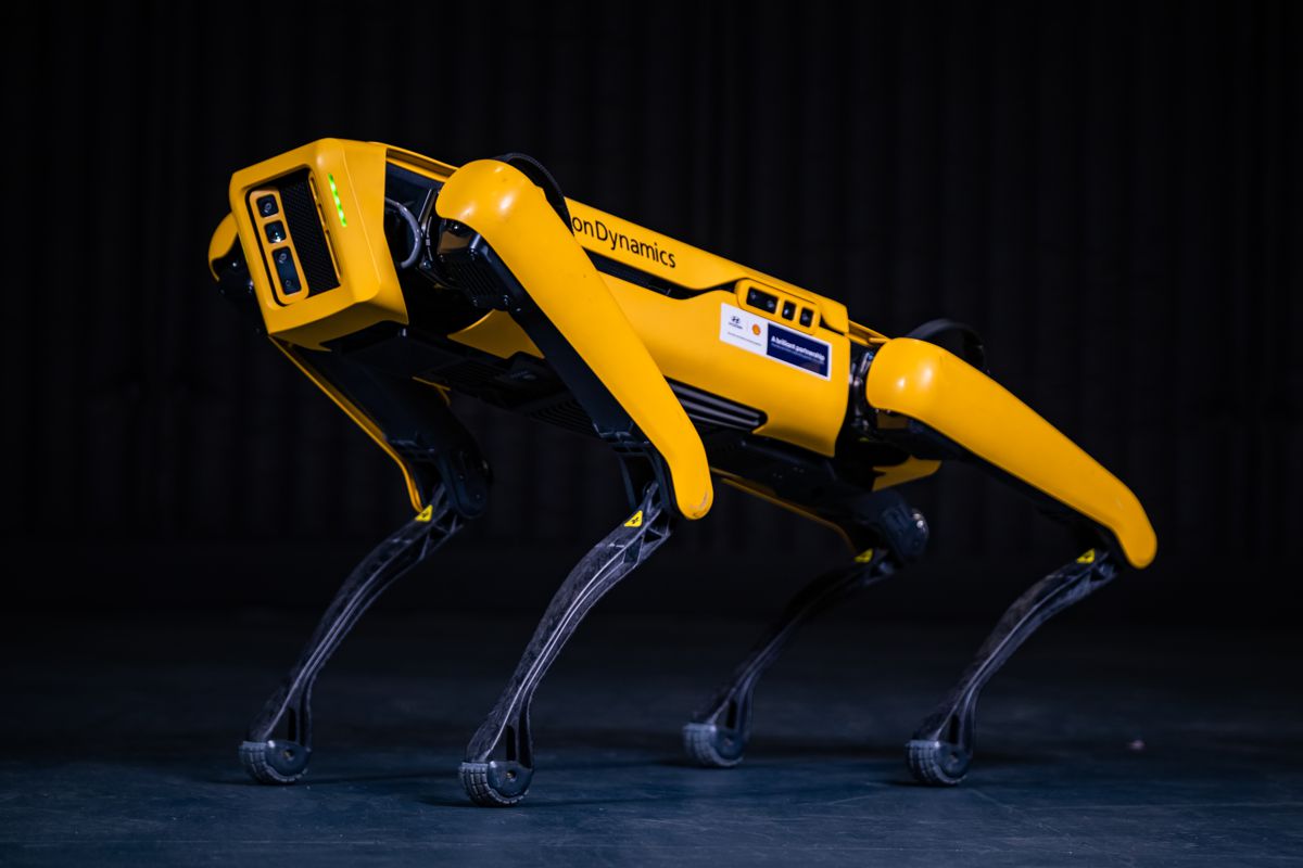 Robot Dogs explore radioactive evaporator cell locked down for three decades