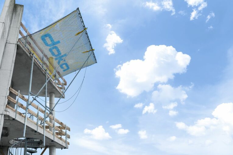 Doka redefines Construction Site Safety with Xsafe Catch Fan