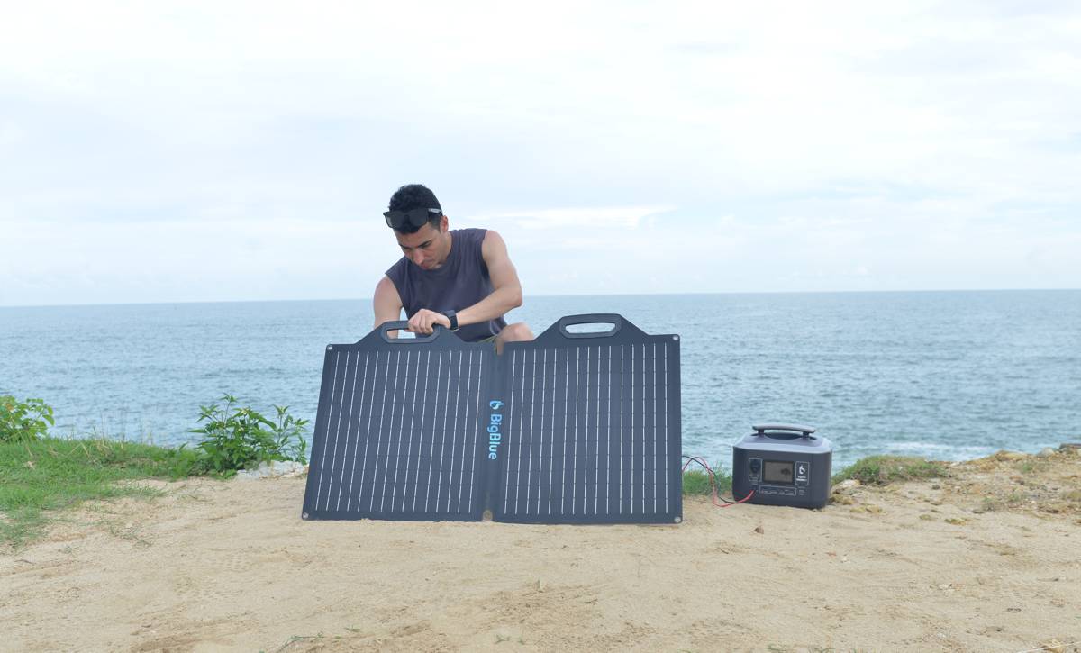 BigBlue portable Solar Charger the Perfect Companion for every Jobsite